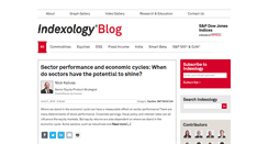 Desktop Screenshot of indexologyblog.com