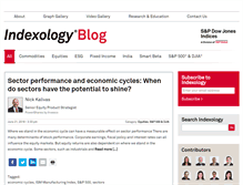 Tablet Screenshot of indexologyblog.com